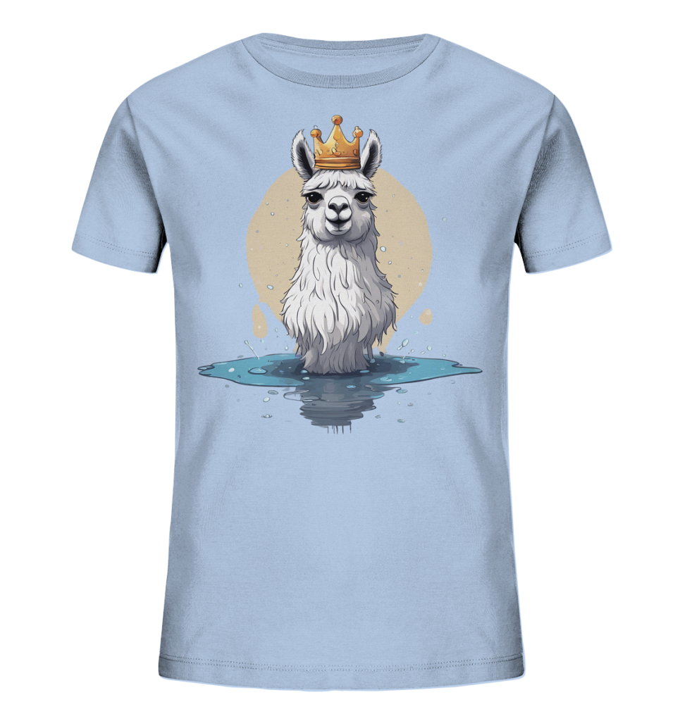 Llama Queen #1 - Kids Organic Shirt
