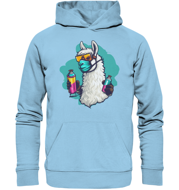 Spray or Die #1 - Organic Basic Hoodie – Bild 2