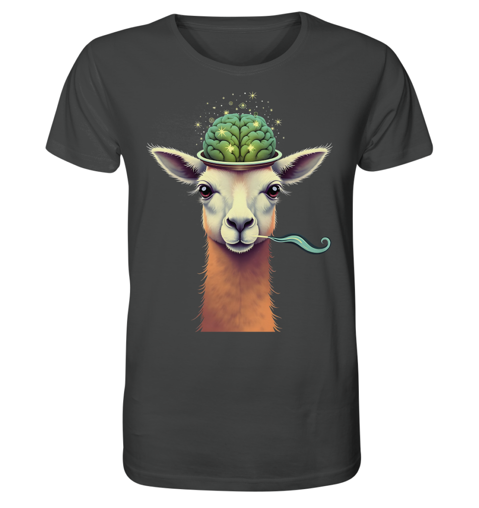 Llama - The Gentleman Scientist - Organic Shirt
