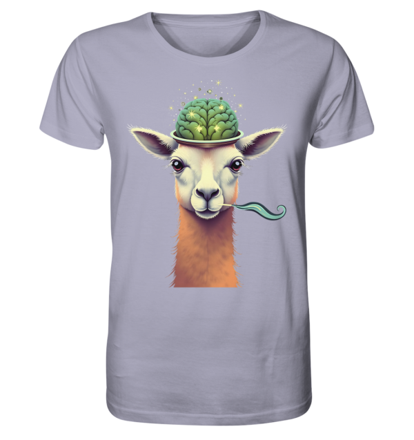 Llama - The Gentleman Scientist - Organic Shirt – Bild 3