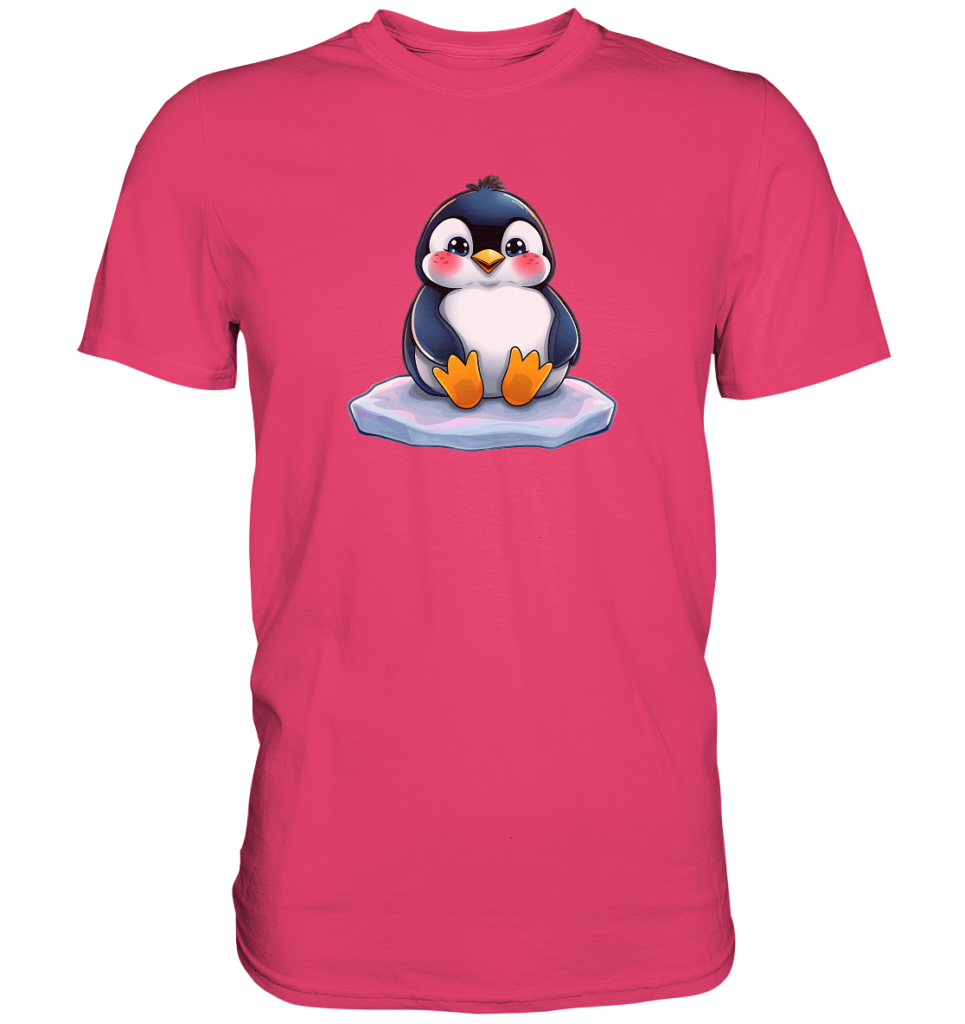 Penguin - Lost on Ice *smile* - Premium Classic T-Shirt